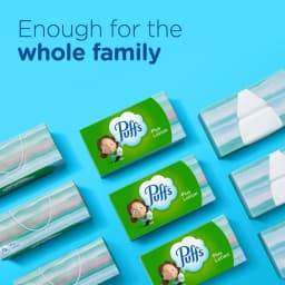 Puffs Plus Lotion Facial Tissues, 8 Family Size Boxes, 124 Tissues per Box - Thumbnail 7