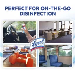 Lysol To Go Travel Size Disinfectant Spray, Crisp Linen, 1.5 fl oz - Thumbnail 3