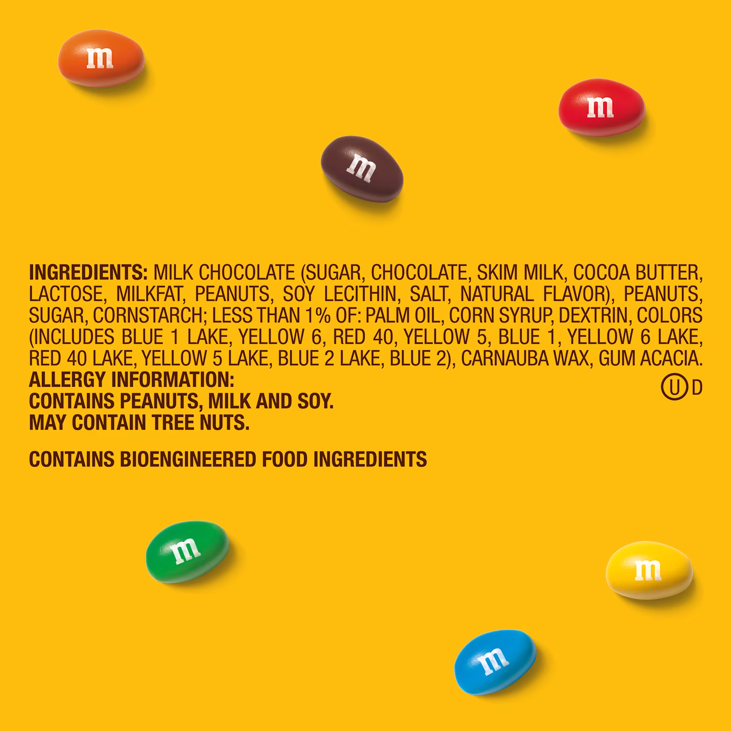 M&M'S Peanut Chocolate Movie Night Candy, Party Size Bag, 38 oz - Thumbnail 7