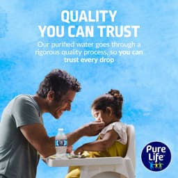 Pure Life Purified Water, 16.9 fl oz, 35-pack Plastic Bottles - Thumbnail 2