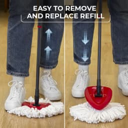 O-Cedar EasyWring™ Machine Washable Microfiber Spin Mop Head Replacement - Thumbnail 5