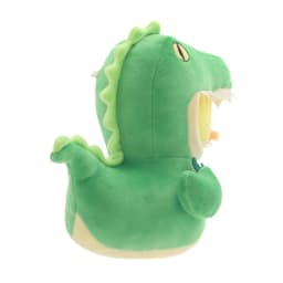 6.5" Quackerz™ Duck Plush in Dinosaur Onesie - Thumbnail 5
