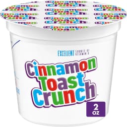 Cinnamon Toast Crunch Breakfast Cereal Cup, Single Serve Cereal, 2 oz - Thumbnail 1
