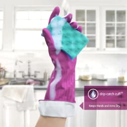 O-Cedar Playtex® Living Gloves, Reusable Cleaning Gloves, Large, 1 Pair - Thumbnail 9