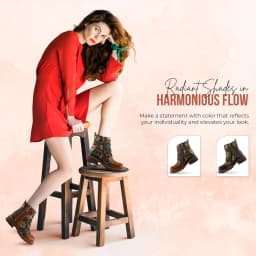 Spring Step L'Artiste Cordea Booties | Embroidered Leather Ankle Boots with Studded Details - Thumbnail 7