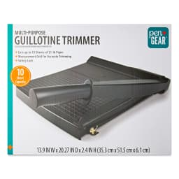 Pen+Gear Multi-Purpose Guillotine Trimmer, 12 in, Black - Thumbnail 1