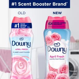 Downy Laundry Scent Beads, In-Wash Scent Booster, April Fresh Scent, 24oz - Thumbnail 2