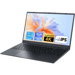 Coolby 15.6 inch Win 11 Laptop Computer with 1920x1080 IPS Display, 8GB RAM/256 GB NVMe SSD - Thumbnail 1