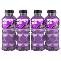 POWERADE Grape Electrolyte Sports Drink Bottles, 20 fl oz, 8 Pack - Thumbnail 8