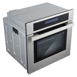 Cosmo 5 Piece Kitchen Appliance Package With 30" Electric Cooktop 24" 48 Bottle Freestanding Wine Refrigerator 24" Single Electric Wall Oven 30" - Thumbnail 9