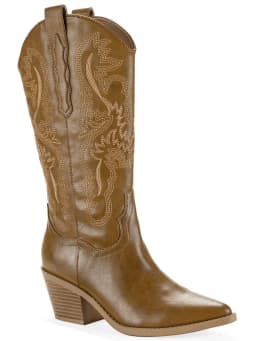 Celebrity Pink's Womens Banxy Cowboy Boots - Thumbnail 1