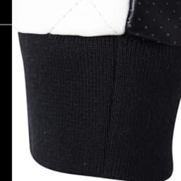 YODETEY Men Casual Color Matching Leather Stand-Up Collar Zipper Jacket Coats White 16(XXXXXL) - Thumbnail 8
