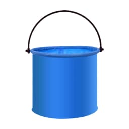 JGJJUGN Foldable Travel Bucket Portable Water Container Collapsible Multi-Functional Bucket for Camping Hiking Fishing Washing - Thumbnail 2