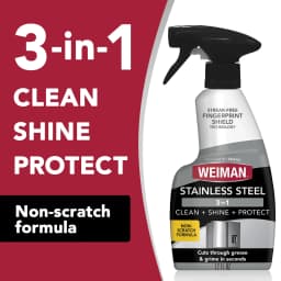 Weiman Stainless Steel Cleaner & Polish Trigger Spray, 12 fl oz - Thumbnail 1