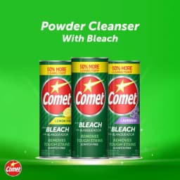 Comet Multipurpose Cleaning Powder with Bleach, 21 oz - Thumbnail 2