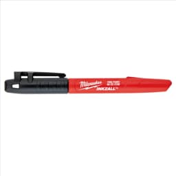 Milwaukee 48-22-3104 - INKZALL 4 Pieces Black Fine Point Markers - Thumbnail 2