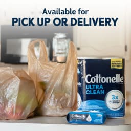 Cottonelle Ultra Clean Toilet Paper, 12 Mega Rolls - Thumbnail 8