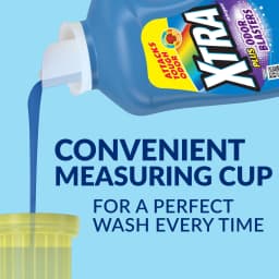 XTRA Laundry Detergent Liquid Plus Odor Blasters, 131 Loads, 203.1 Fl Oz - Thumbnail 7