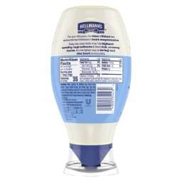 Hellmann's Light Mayonnaise, Sandwich Spread Condiments, 20 fl oz Squeeze Bottle​ - Thumbnail 3