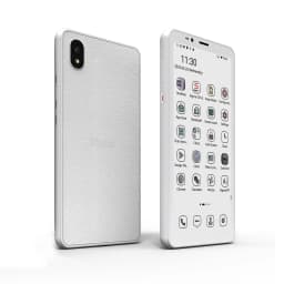 Bigme HiBreakS color E-Paper Smartphone, 5.84-Inch Android 14 Mobile Phone, 6GB+128GB, Octa-Core Processor, 3300mAh Battery, Dual Camera, 4G Connectivity, White - Thumbnail 1
