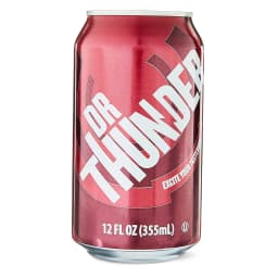 Great Value Dr Thunder Soda Pop, 12 fl oz, 12 Pack Cans - Thumbnail 5
