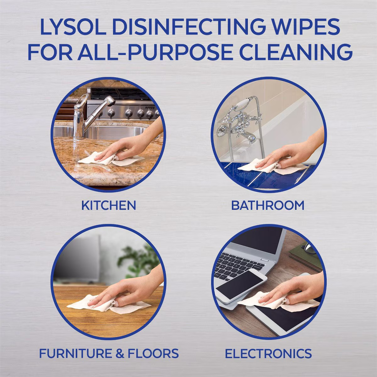 Lysol Lemon and Lime Blossom Disinfecting Wipes - Thumbnail 7