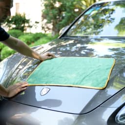 Carcarez Microfiber Cleaning Car Detailing Supplies Absorbent Wash Car Drying Towel 16 "x24" (Pack of 6) - Thumbnail 5