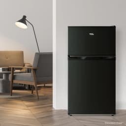 TCL Black Compact Two-Door Refrigerator with Freezer for Dorm, Office & Garage, 3.1 Cu - Thumbnail 7