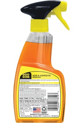 Goo Gone Sticky Adhesive Remover, Spray Gel, Orange Citrus Scent, 12 Fl Oz - Thumbnail 2