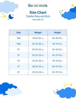 Garanimals Baby & Toddler Pajama Sets, 2-Piece & 6-Piece, Sizes 12M–6T - Thumbnail 6