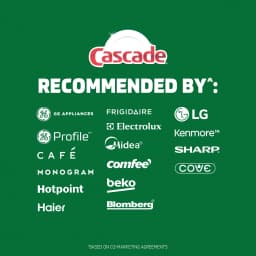 Cascade Complete Dishwasher Pods, Action Pacs Dishwasher Detergent, Dishwasher Tabs, Lemon, 78 Count - Thumbnail 10