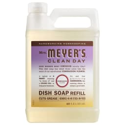 Mrs. Meyer's Clean Day Liquid Dish Soap Refill, Compassion Flower Scent, 48 Fl Oz - Thumbnail 1