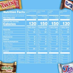 Mars Mixed Snickers, Twix, Milky Way, & 3 Musketeers Minis Chocolate Bars - 19.49 oz Bulk Bag - Thumbnail 6