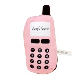 Interactive Dog Toy Colorful Pet Puppy Dogs Chew Toys Cute Phone Shape Play Squeaky Sound Plush Toys - Thumbnail 2