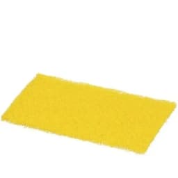 Yellow Industrial Medium Duty Cleaning Scouring Pad Pot Griddle Bathroom 3"X5" - Thumbnail 2
