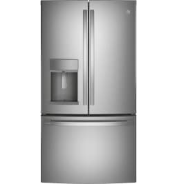 Ge Profile Pye22k 36" Wide 22.2 Cu. Ft. Counter Depth French Door Refrigerator - Stainless - Thumbnail 1