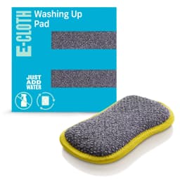 E-Cloth Washing Up Pad, Microfiber Sponge Alternative, Yellow, 1 Pack - Thumbnail 1