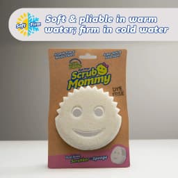 Scrub Daddy Scrub Mommy Dual-Sided Sponge Dye Free - Scratch-Free, Odor Resistant - 1ct - Thumbnail 5