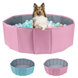 Dog Ball Pit, Foldable Ball Pit for Dogs, Ball Pit for Dogs, Dog Ball Pit for All Types of Dogs, Suitable for Indoor and Outdoor Activities - Thumbnail 1
