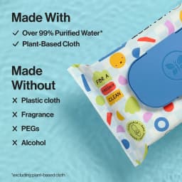 The Honest Company Little Flushables Plant-Based Wipes, 126 Count, Hypoallergenic, Safe to Flush - Thumbnail 9