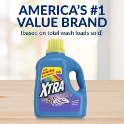 Xtra Plus Scent of Escape, Lavender & Sweet Vanilla, 63 Loads Liquid Laundry Detergent, 97.7 fl oz - Thumbnail 3
