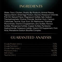 Sheba Perfect Portions Wet Cat Food Cuts in Gravy Tender Trout Entree Twin-Pack, 2.6 oz - Thumbnail 11