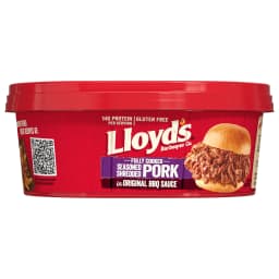 LLOYD'S Seasoned Shredded Pork, Regular, Refrigerated, 16 oz Plastic Tub - Thumbnail 11