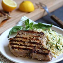 Pork Center Cut Loin Chops, Bone-In, 4 count, 1.51 - 4 lb Tray - Thumbnail 2