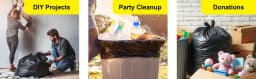 Brute Super Tuff Contractor Trash Bags, 45 Gallon, 20 Bags - Thumbnail 4