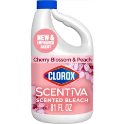 Clorox Scentiva Scented Bleach, Cherry Blossom & Peach, 81 fl oz - Thumbnail 1