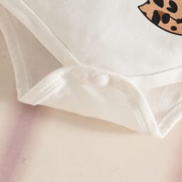 Newborn Girl Fall Winter Outfits Pants Set Preemie Infant Clothing Long Sleeve Ruffle Romper + Bow Leopard Print Pants Clothing Sets for Newborn Baby Girl 0 3 6 9 12 18 24 Months - Thumbnail 7