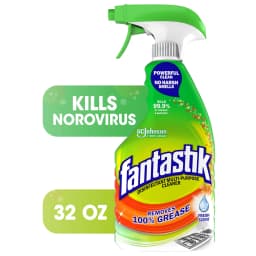 Fantastik Disinfectant All-Purpose Cleaner for Kitchen, Countertop, and Appliances, Fresh Scent, 32 oz - Thumbnail 1