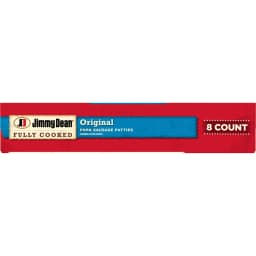 Jimmy Dean Fully Cooked Original Pork Sausage Patties, 9.6 oz, 8 Count - Thumbnail 14