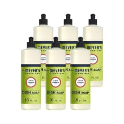 Mrs. Meyer's Clean Day Liquid Dish Soap, Lemon Verbena Scent, 16 Fluid Ounce, 6 Count - Thumbnail 1